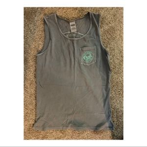 PINK Beach Wide Strap Tank Top